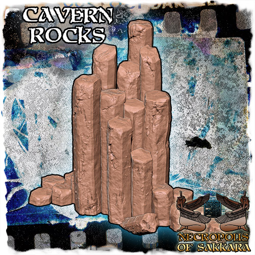 Fantasy Cavern Rocks